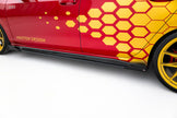 Street Pro Sidokjolar Diffusers + Flaps för Volkswagen Golf GTI Clubsport Mk8 Facelift