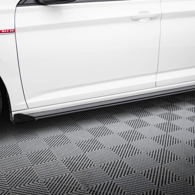 Street Pro Sidokjolar Diffusers + Flaps för Volkswagen Jetta GLI Mk7