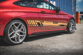 Street Pro Sidokjolar Diffusers + Flaps för Mercedes-AMG C43 / AMG-Line Coupe C205