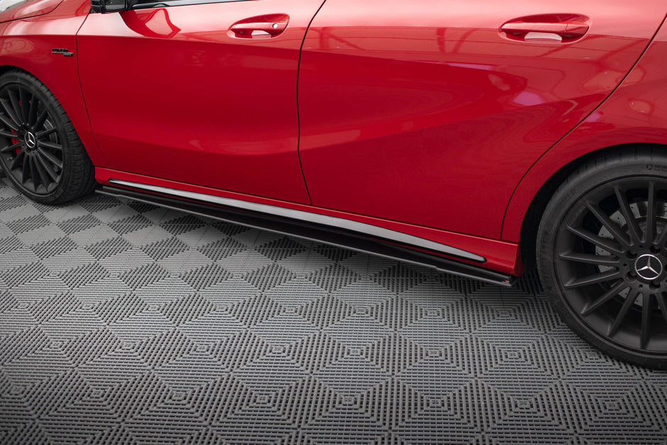 Street Pro Sidokjolar Diffusers för Mercedes-Benz A 45 AMG W176 Facelift