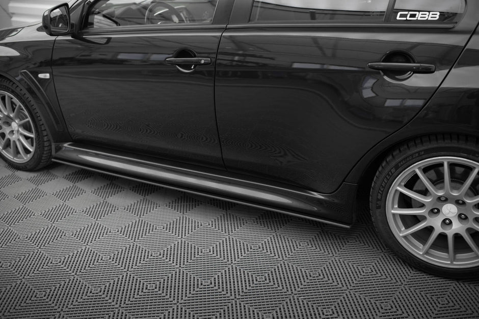 Street Pro Sidokjolar Diffusers för Mitsubishi Lancer EVO X