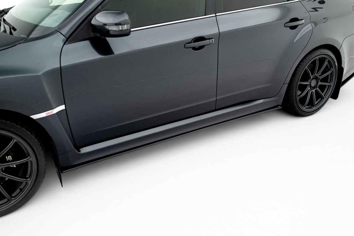 Street Pro Sidokjolar Diffusers för Subaru Impreza WRX STI Mk3 Facelift