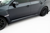 Street Pro Sidokjolar Diffusers för Subaru Impreza WRX STI Mk3 Facelift