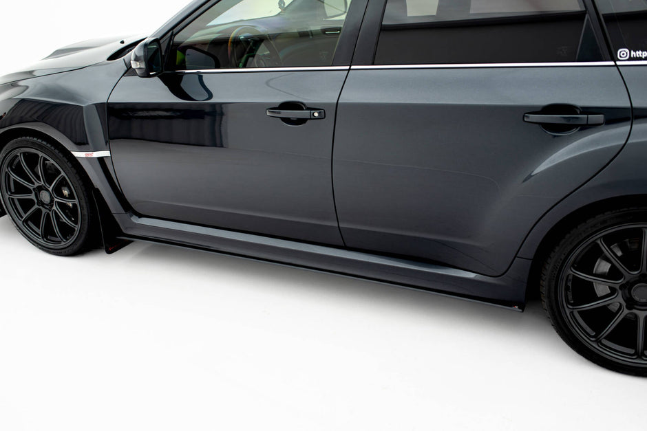 Street Pro Sidokjolar Diffusers för Subaru Impreza WRX STI Mk3 Facelift