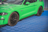 Maxton Design Street Pro sidokjolar V.1 + flaps Ford Mustang GT Mk6 Facelift