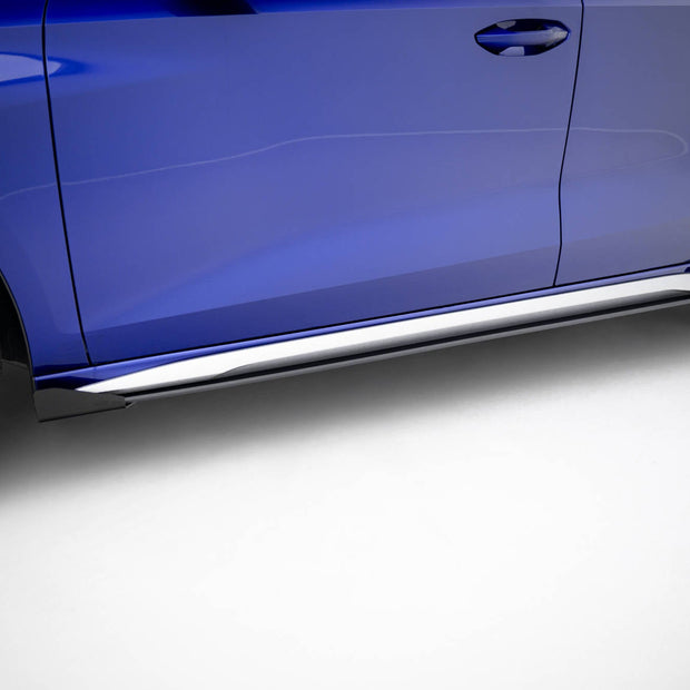 Street Pro Sidokjolar Diffusers V.2 + Flaps för Audi A3 S-Line Sedan / S3 Sedan 8Y / 8Y Facelift