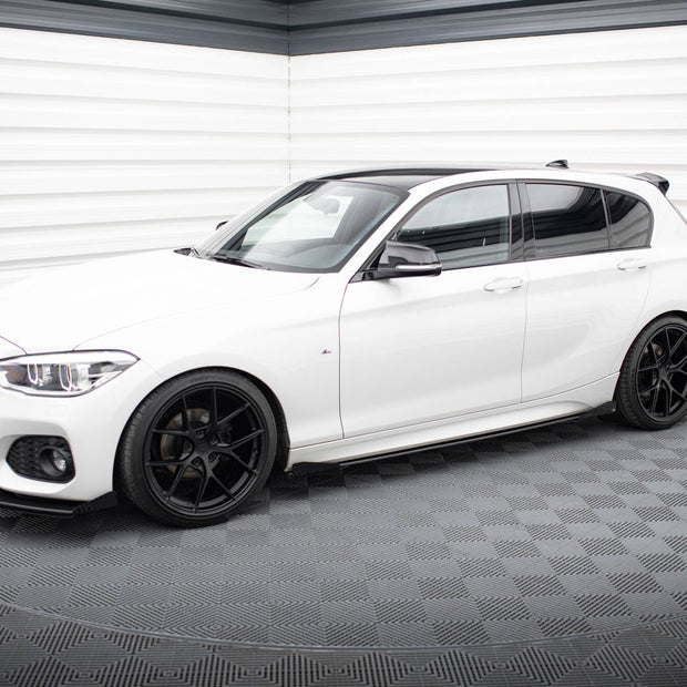 Street Pro Sidokjolar Diffusers V.2 + Flaps för BMW 1 F20 M135i / M140i / M-Pack