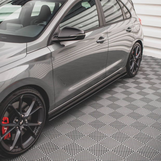 Street Pro Sidokjolar Diffusers V.2 för Hyundai I30 N / N-Line Hatchback / Fastback Mk3 / Mk3 Facelift