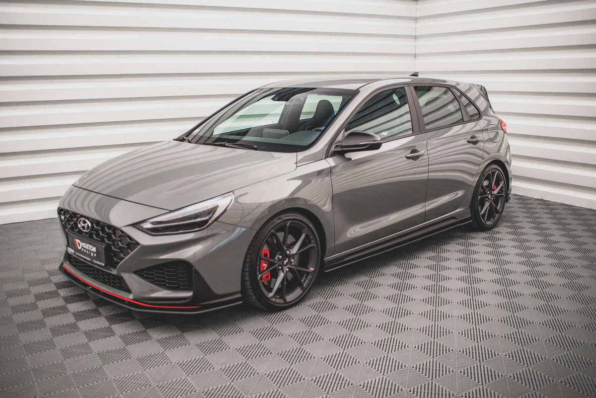 Street Pro Sidokjolar Diffusers V.2 för Hyundai I30 N / N-Line Hatchback / Fastback Mk3 / Mk3 Facelift
