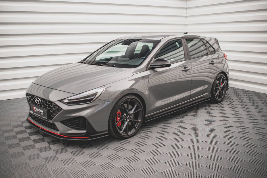 Street Pro Sidokjolar Diffusers V.2 för Hyundai I30 N / N-Line Hatchback / Fastback Mk3 / Mk3 Facelift