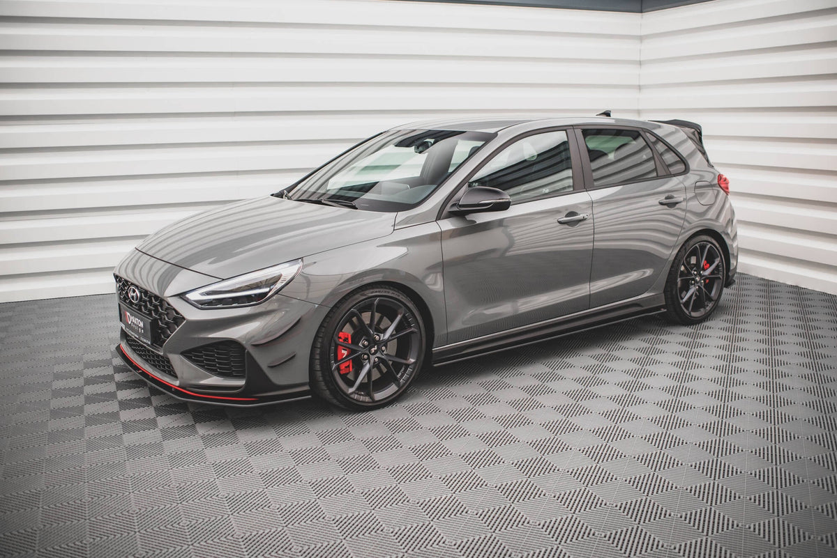 Street Pro Sidokjolar Diffusers V.2 för Hyundai I30 N / N-Line Hatchback / Fastback Mk3 / Mk3 Facelift