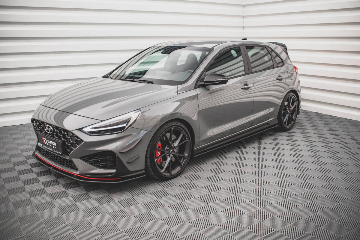 Street Pro Sidokjolar Diffusers V.2 för Hyundai I30 N / N-Line Hatchback / Fastback Mk3 / Mk3 Facelift