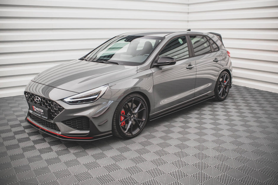 Street Pro Sidokjolar Diffusers V.2 för Hyundai I30 N / N-Line Hatchback / Fastback Mk3 / Mk3 Facelift