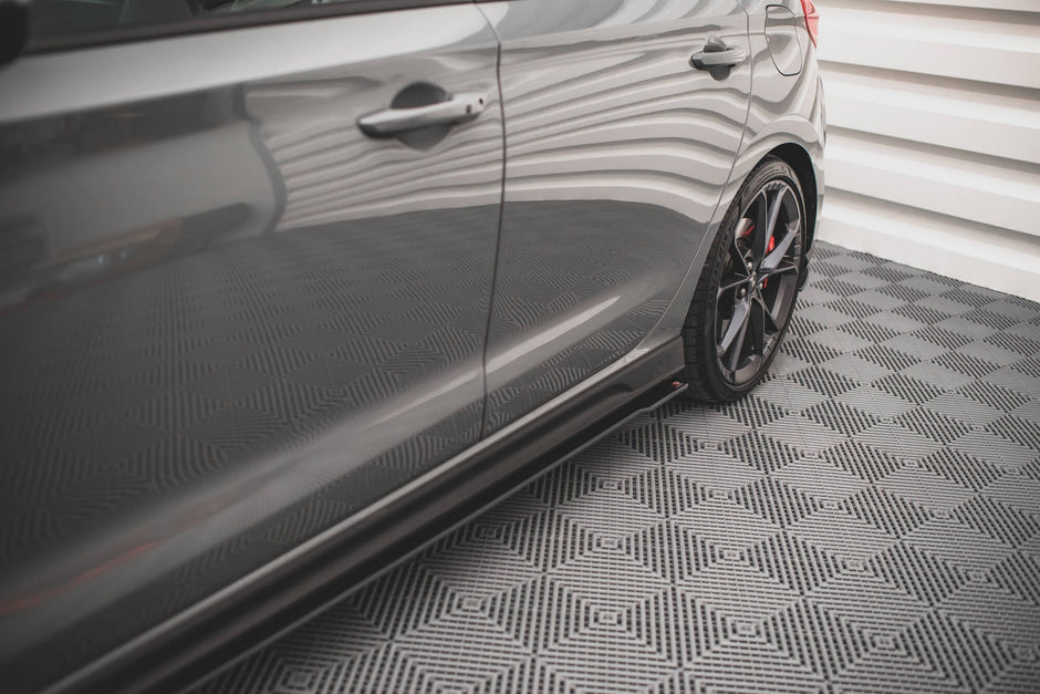 Street Pro Sidokjolar Diffusers V.2 för Hyundai I30 N / N-Line Hatchback / Fastback Mk3 / Mk3 Facelift