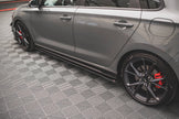 Street Pro Sidokjolar Diffusers V.2 för Hyundai I30 N / N-Line Hatchback / Fastback Mk3 / Mk3 Facelift
