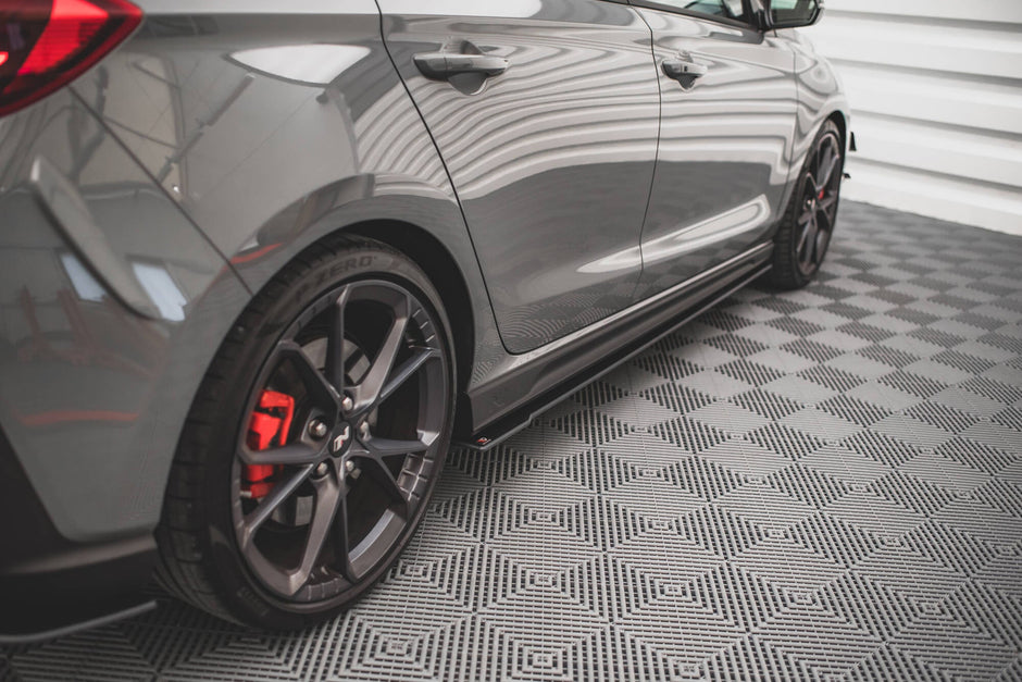 Street Pro Sidokjolar Diffusers V.2 för Hyundai I30 N / N-Line Hatchback / Fastback Mk3 / Mk3 Facelift