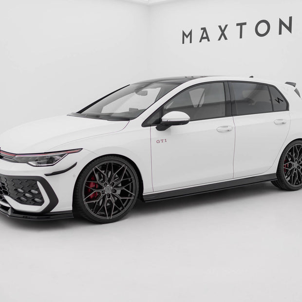 Street Pro Sidokjolar Diffusers V.2 för Volkswagen Golf GTI / GTE / GTI Clubsport / R-Line Mk8