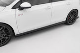 Street Pro Sidokjolar Diffusers V.2 för Volkswagen Golf GTI / GTE / GTI Clubsport / R-Line Mk8