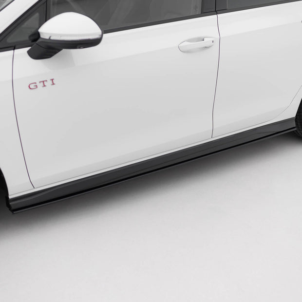 Street Pro Sidokjolar Diffusers V.2 för Volkswagen Golf GTI / GTE / GTI Clubsport / R-Line Mk8