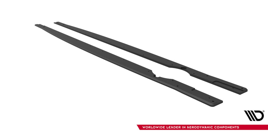 Street Pro Sidokjolar Diffusers för Volkswagen Golf R Hatchback Mk8 Facelift