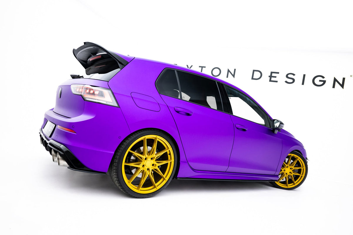 Street Pro Sidokjolar Diffusers för Volkswagen Golf R Hatchback Mk8 Facelift