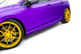 Street Pro Sidokjolar Diffusers för Volkswagen Golf R Hatchback Mk8 Facelift