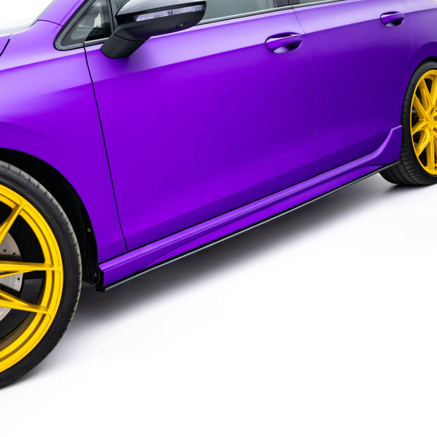 Street Pro Sidokjolar Diffusers för Volkswagen Golf R Hatchback Mk8 Facelift