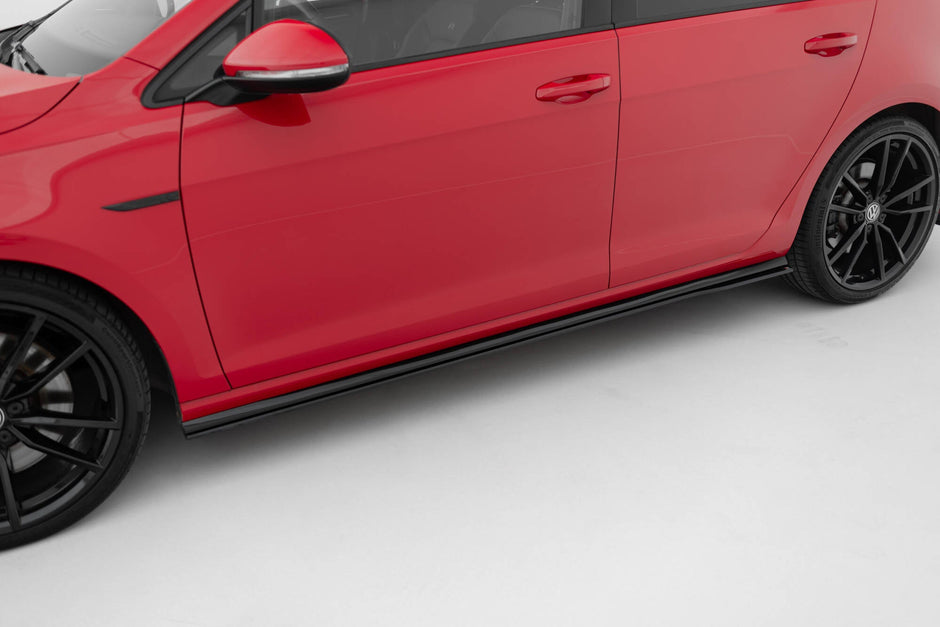 Street Pro Sidokjolar Diffusers för Volkswagen Golf R / R-Line Mk7 Facelift