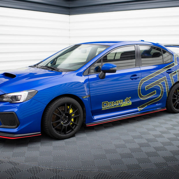 Sidokjolar Diffusers V.2 för Subaru WRX STI
