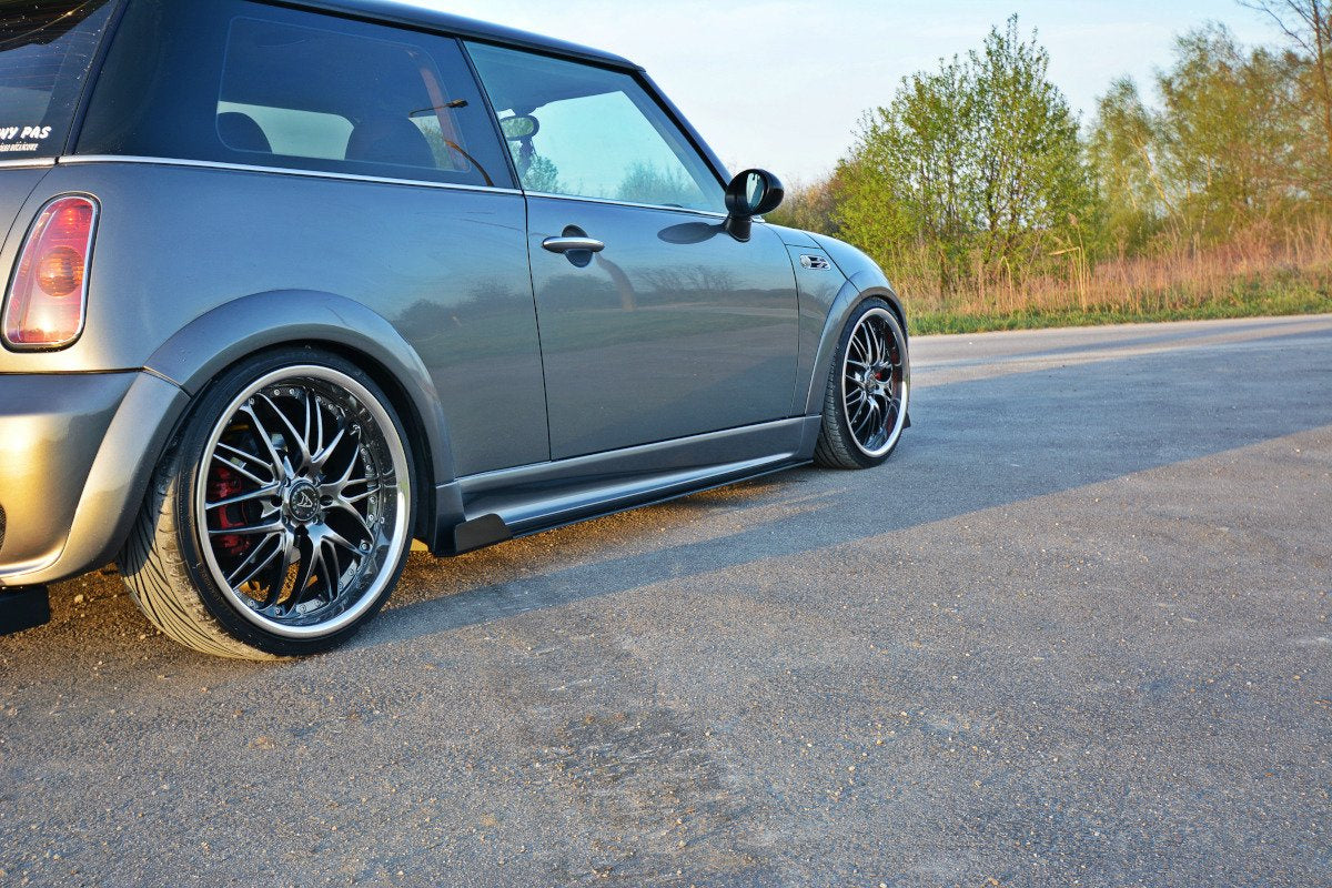 Racing Sidokjolar Diffusers för Mini R53 Cooper S JCW