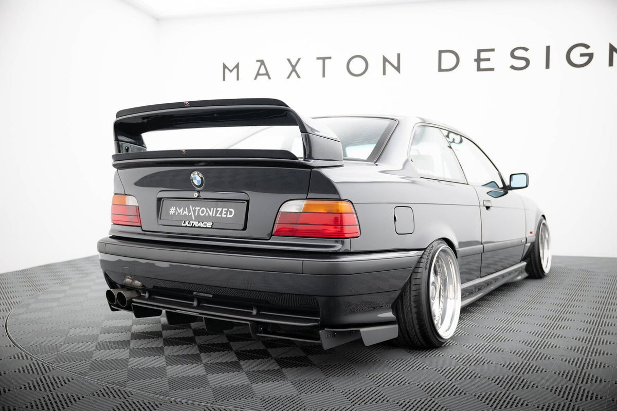 Bottom Spoilerläpp för BMW M3 / 3 M-Pack E36 Coupe GT Class
