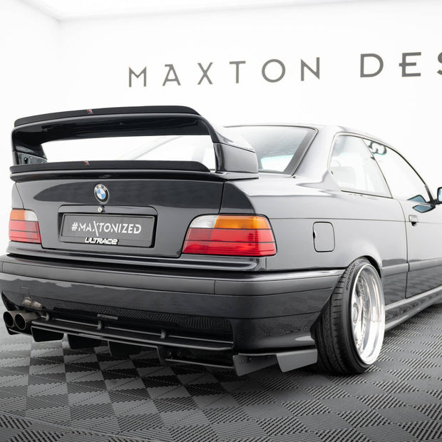 Bottom Spoilerläpp för BMW M3 / 3 M-Pack E36 Coupe GT Class