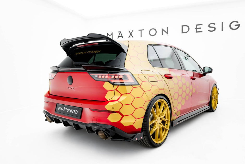 Lower Spoilerläpp 3D för Volkswagen Golf GTI / GTI Clubsport / R / R-Line / GTE / GTD Mk8 / Mk8 Facelift