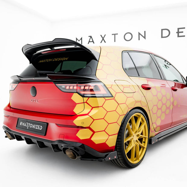 Lower Spoilerläpp 3D för Volkswagen Golf GTI / GTI Clubsport / R / R-Line / GTE / GTD Mk8 / Mk8 Facelift