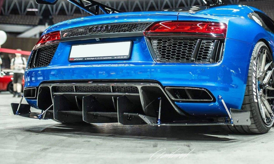 Bakre Diffuser för Audi R8 Mk2