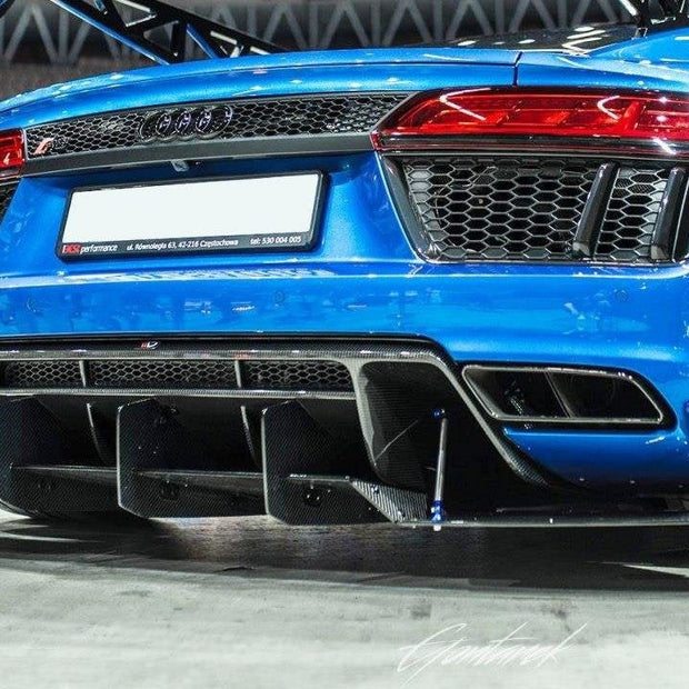 Bakre Diffuser för Audi R8 Mk2