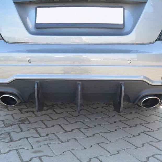 Bakre Diffuser V.2 för Mercedes C W204 AMG-Line (Facelift)