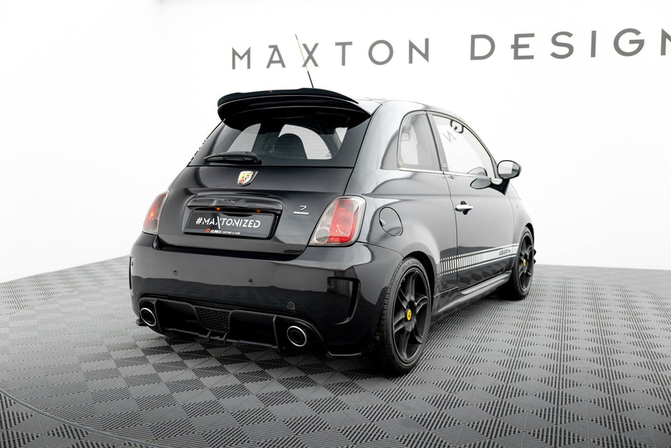 Street Pro Bakre Diffuser för Abarth 500 Mk1