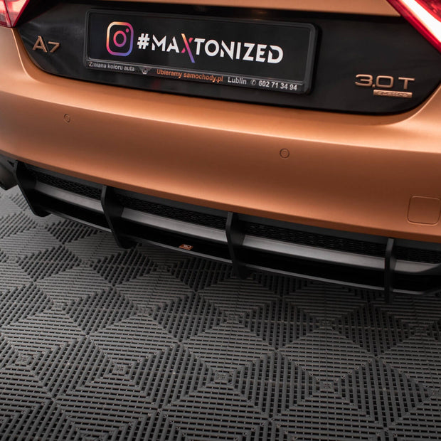 Street Pro Bakre Diffuser för Audi A7 S-Line C7