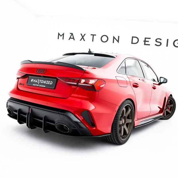 Street Pro Bakre Diffuser för Audi RS3 Sedan 8Y Facelift
