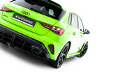 Street Pro Bakre Diffuser för Audi RS3 Sportback 8Y Facelift