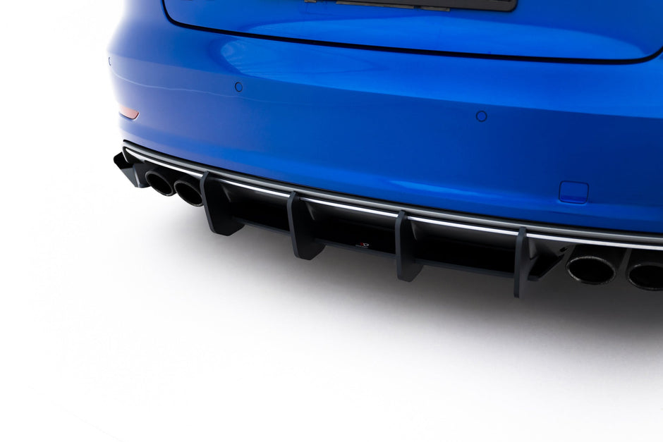 Street Pro Bakre Diffuser för Audi S3 Sedan 8V