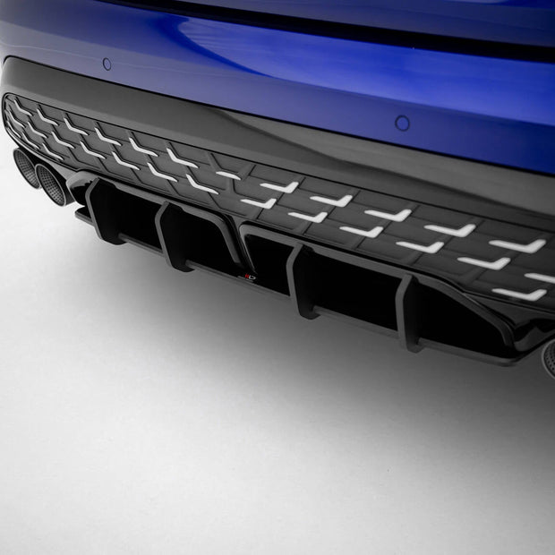 Street Pro Bakre Diffuser för Audi S3 Sedan 8Y Facelift