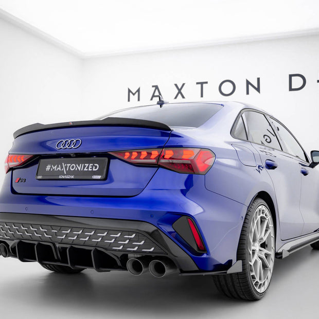 Street Pro Bakre Diffuser för Audi S3 Sedan 8Y Facelift