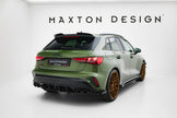Street Pro Bakre Diffuser för Audi S3 Sportback 8Y Facelift