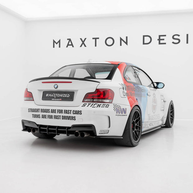 Street Pro Bakre Diffuser för BMW 1 M Coupe E82