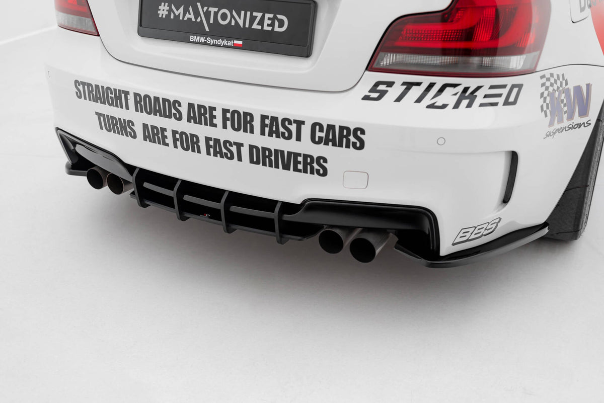 Street Pro Bakre Diffuser för BMW 1 M Coupe E82