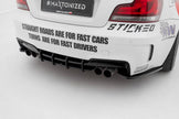 Street Pro Bakre Diffuser för BMW 1 M Coupe E82
