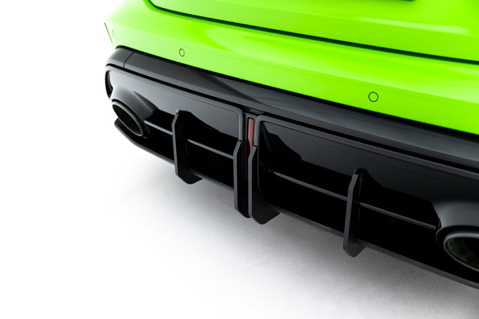 Street Pro Bakre Diffuser + Flaps för Audi RS3 Sportback 8Y Facelift
