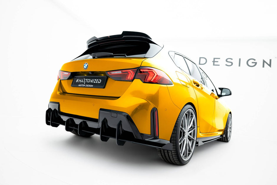 Street Pro Bakre Diffuser + Flaps för BMW 1 M-Pack F70